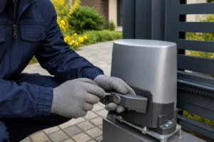comment ouvrir un portail électrique manuellement
