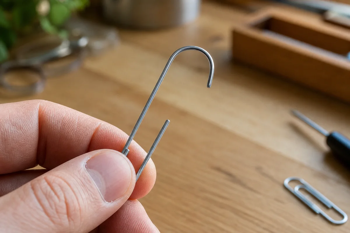 comment ouvrir une boite au lettre avec un trombone