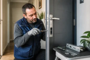 changer serrure porte blindée