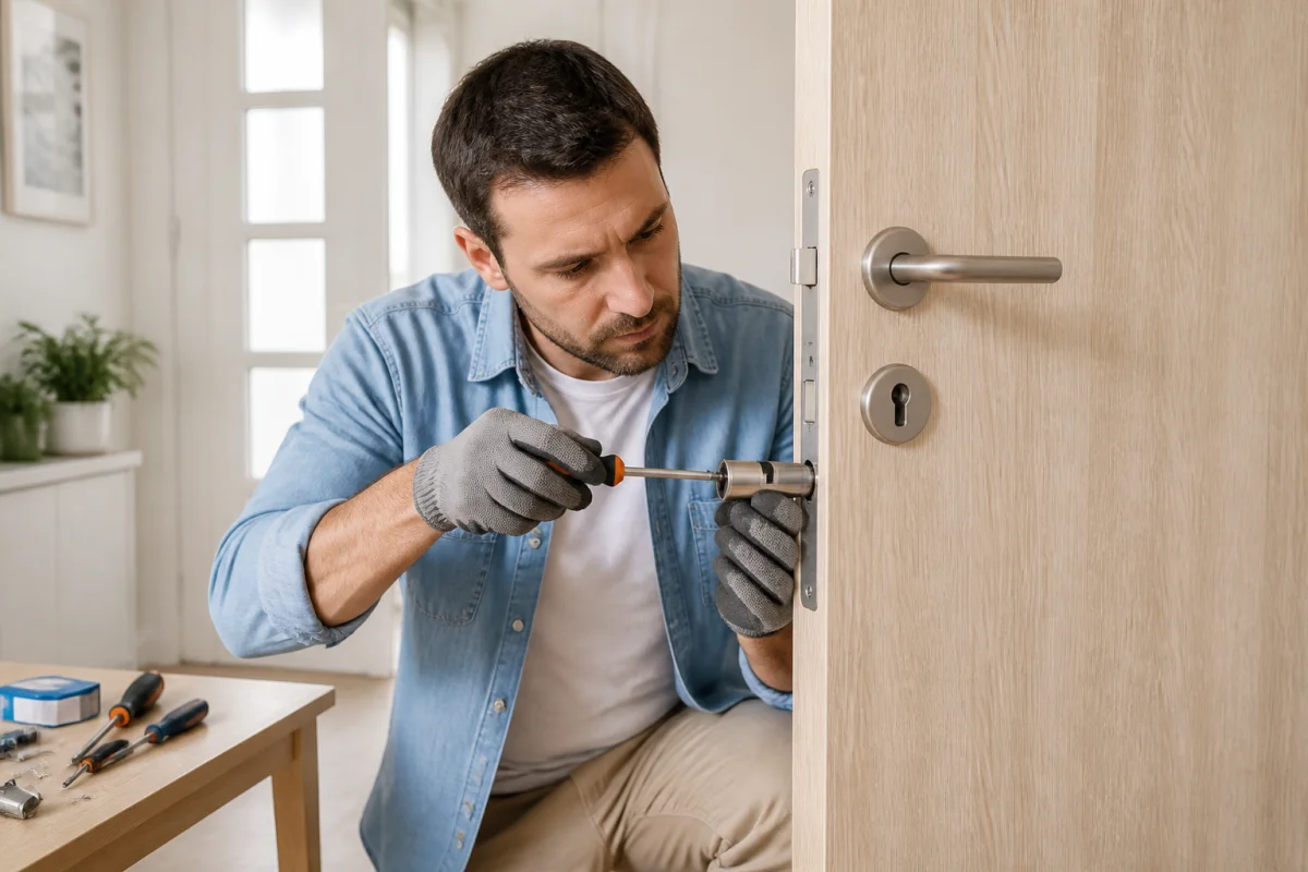 changer barillet serrure sans clé