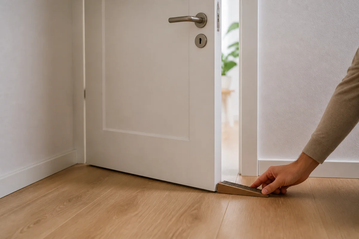 comment fermer une porte sans clé