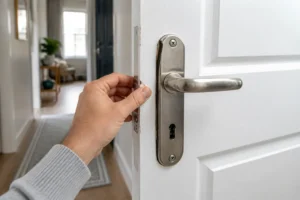 poignée porte cassée locataire propriétaire