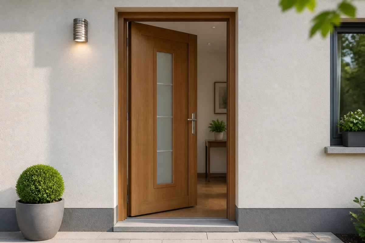 changer porte entrée sans changer bâti
