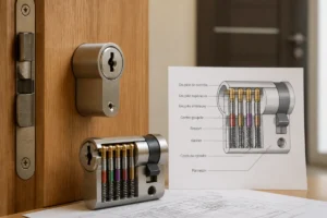 Crocheter une porte sans clé