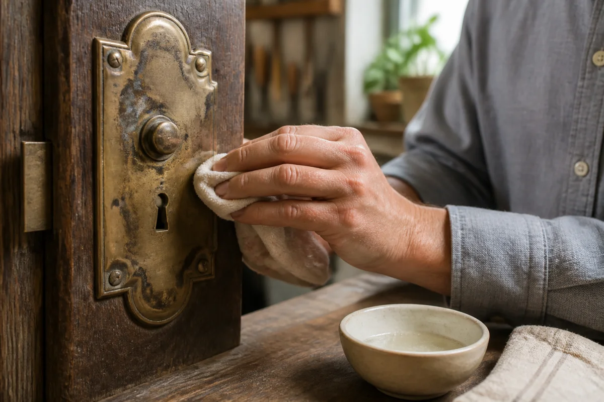 Comment nettoyer une serrure ancienne sans l’abîmer