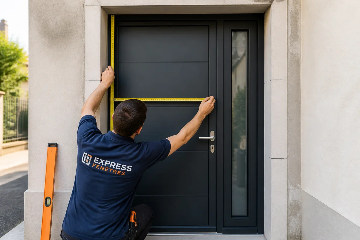 Dimension porte d'entrée immeuble guide complet