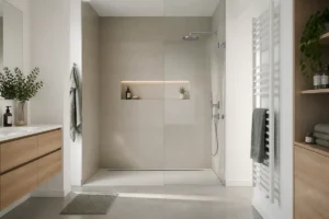 Remplacer une porte par une douche dans un projet de rénovation