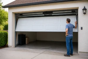 Porte de garage bloquée que faire